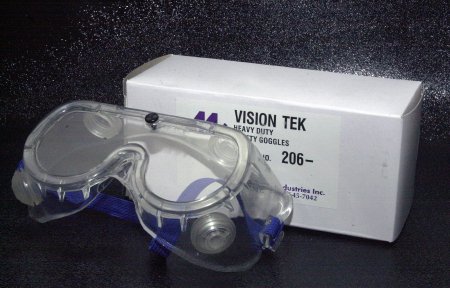 Goggles Safety Vision Tek® Clear Tint Clear Fram .. .  .  